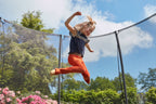 Salta Comfort Edition Ground Trampoline - 153 x 214 cm - Zwart