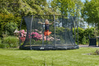 Salta Comfort Edition Ground Trampoline met Veiligheidsnet - 396 cm - Zwart