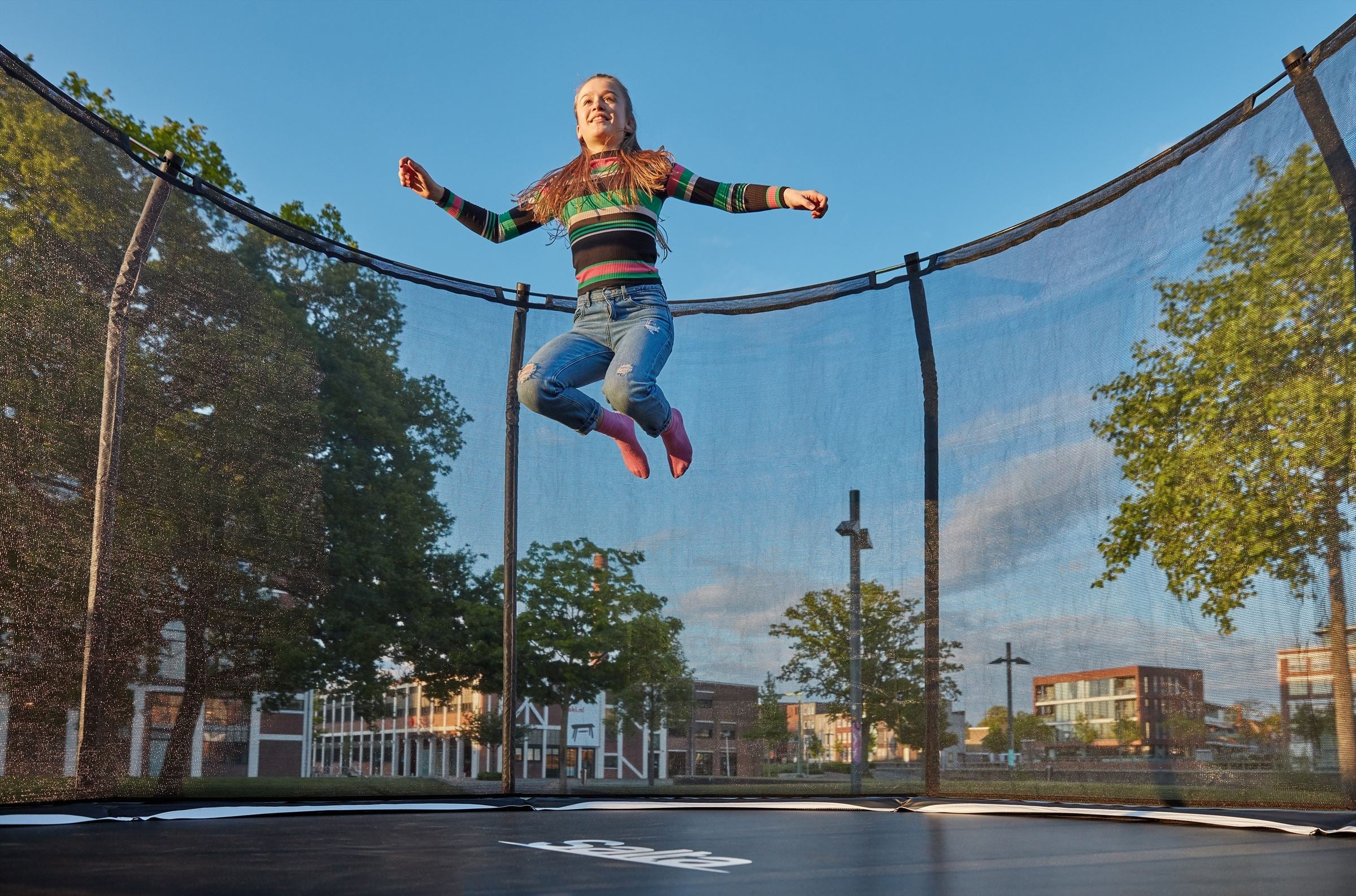 Salta Premium Edition Trampoline met Veiligheidsnet - Zwart - 183 cm