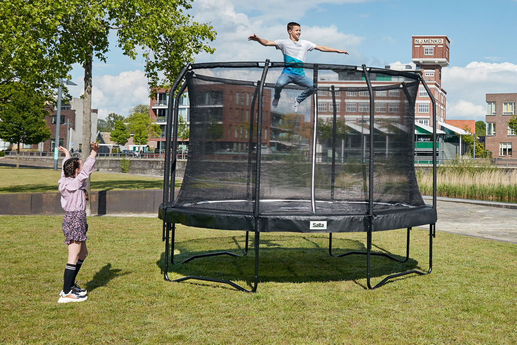 Salta Premium Edition Trampoline met Veiligheidsnet - Zwart - 427 cm