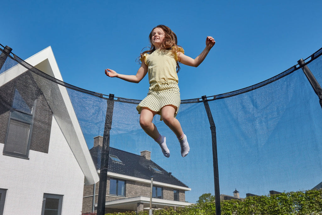 Salta Premium Ground Trampoline met Veiligheidsnet - 305 cm - Zwart