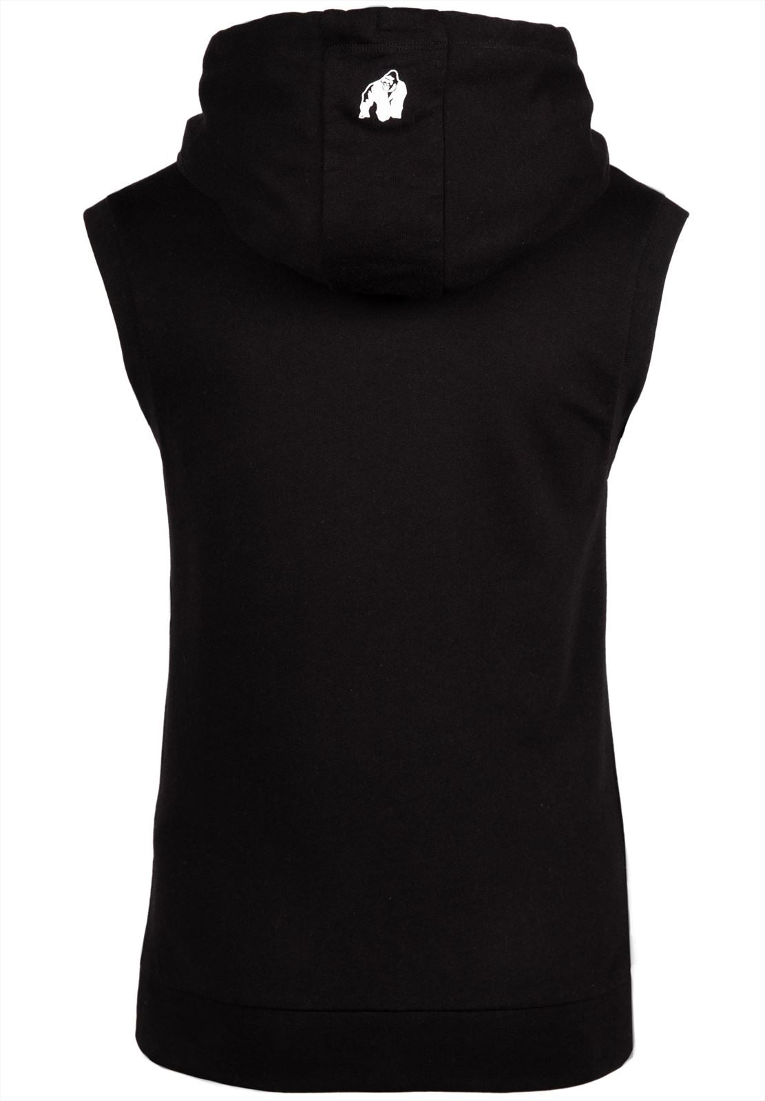 Gorilla Wear Virginia Mouwloos Hoodie - Zwart