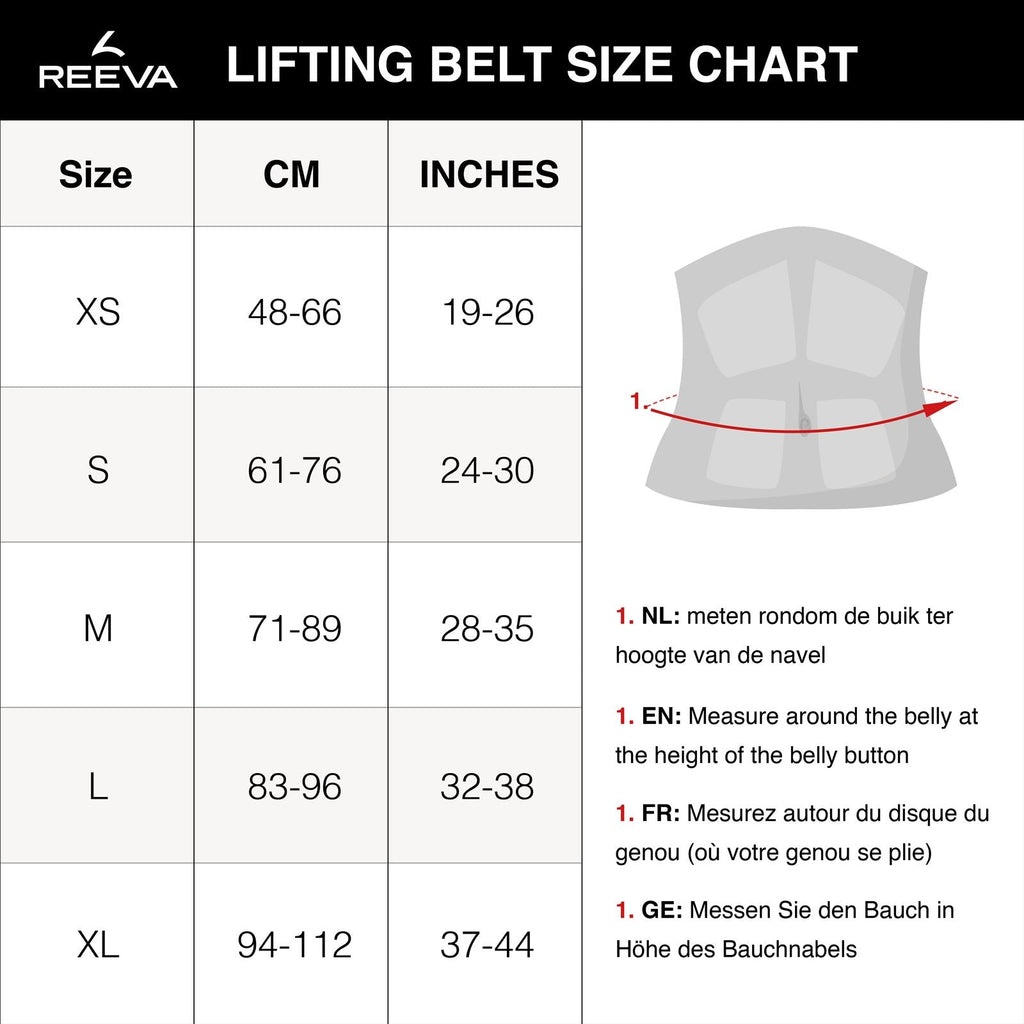 Reeva Halterriem - Neopreen Lifting Belt 2.0