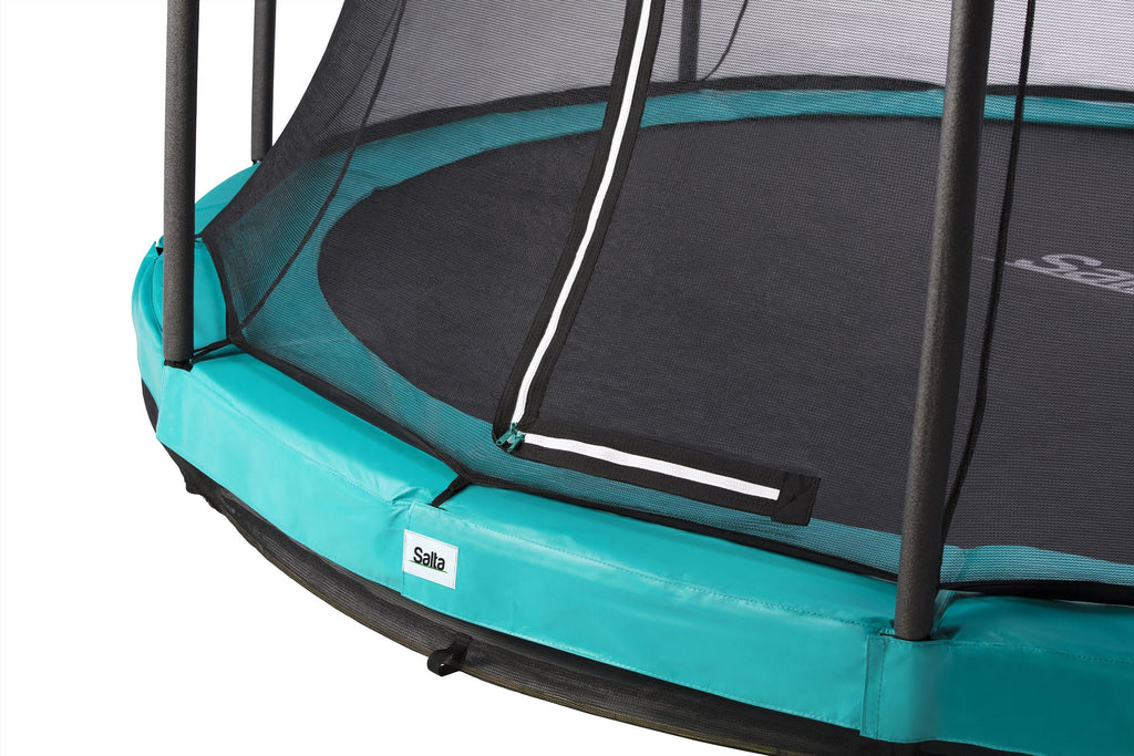 Salta Comfort Edition Ground Trampoline met Veiligheidsnet - 183 cm - Groen