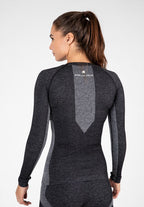 Gorilla Wear Selah Seamless Long Sleeve - Zwart