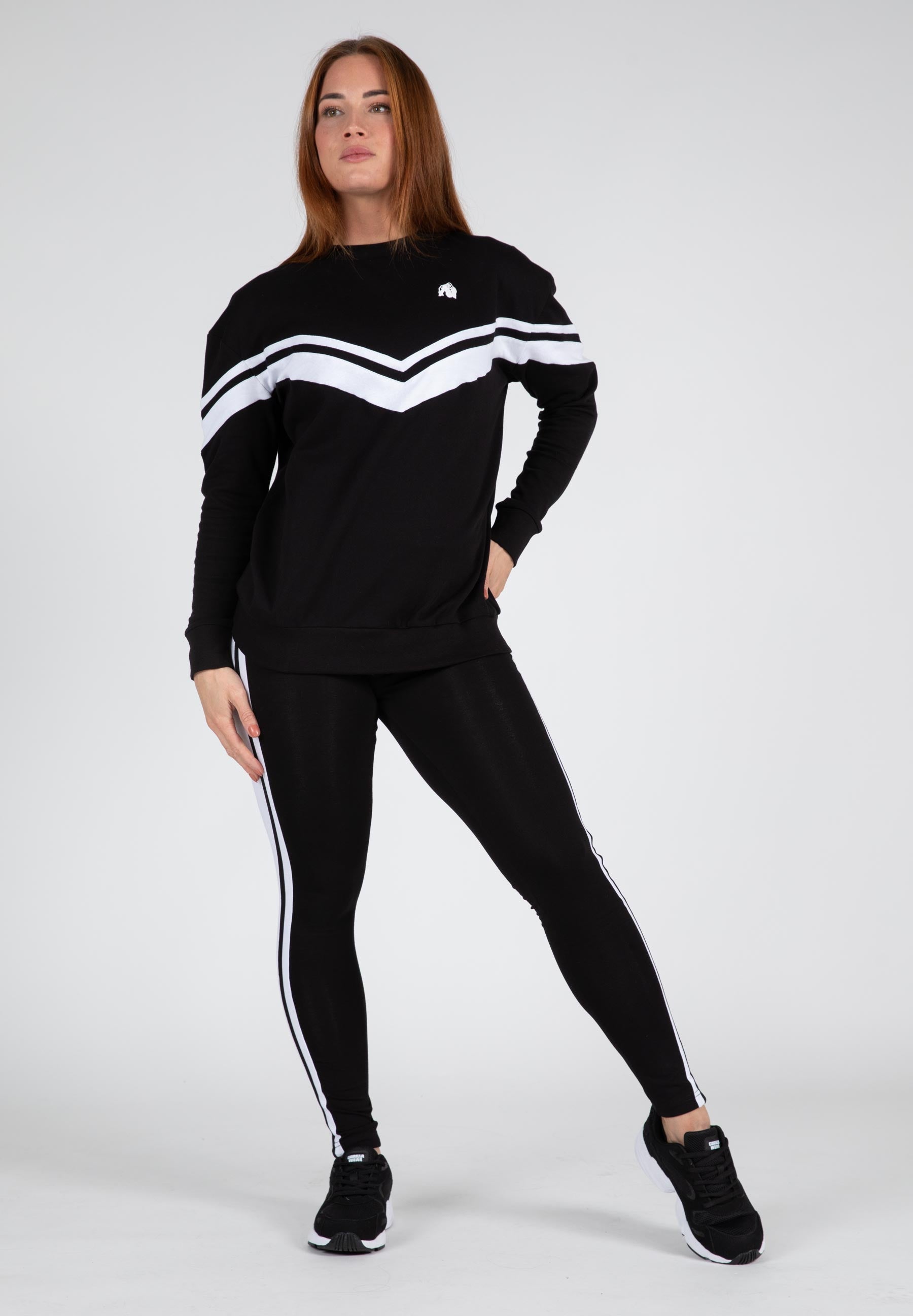 Gorilla Wear Hailey Oversized Sweatshirt - Zwart