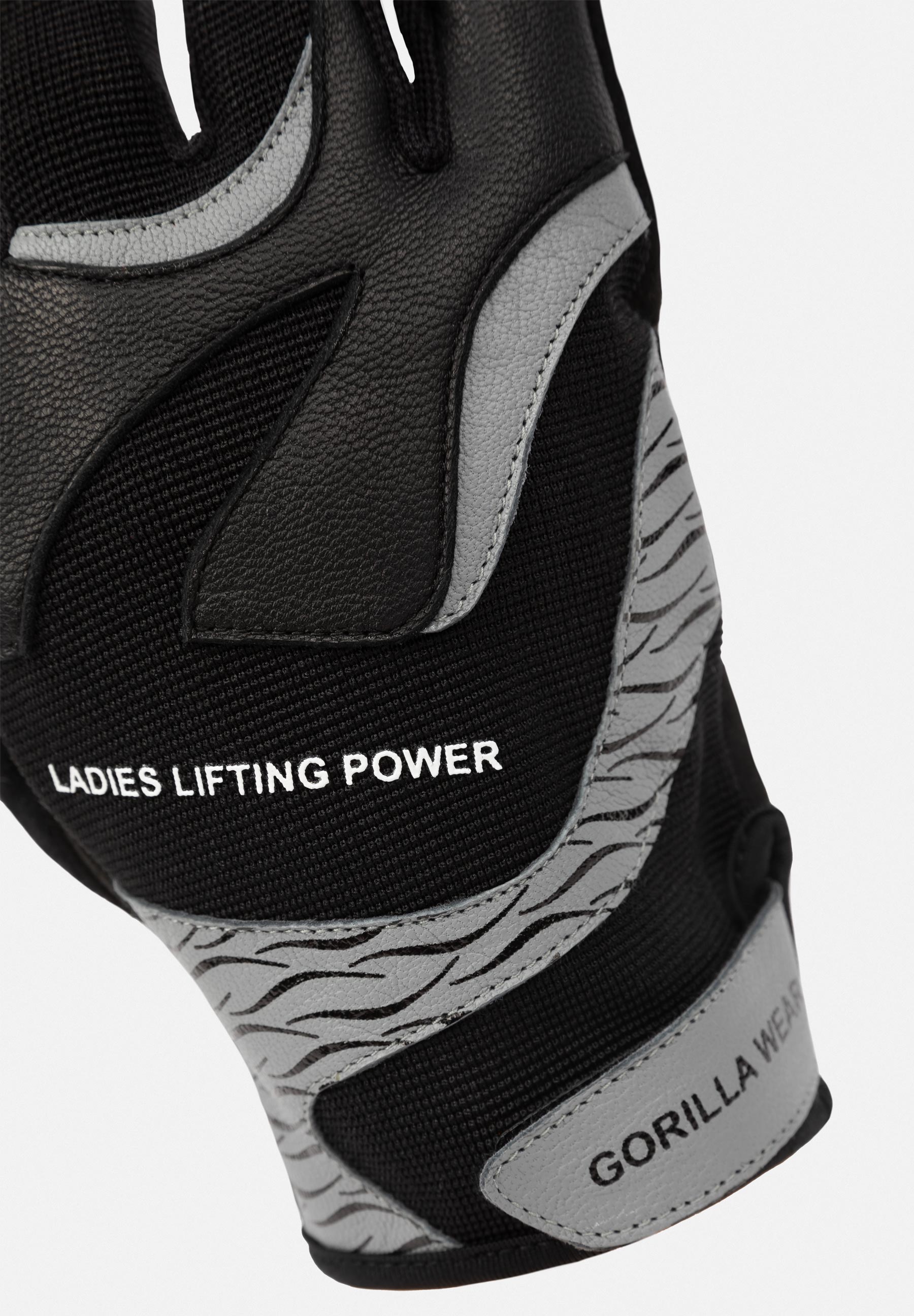 Gorilla Wear Dames Fitness Handschoenen  2.0 - Zwart/Grijs