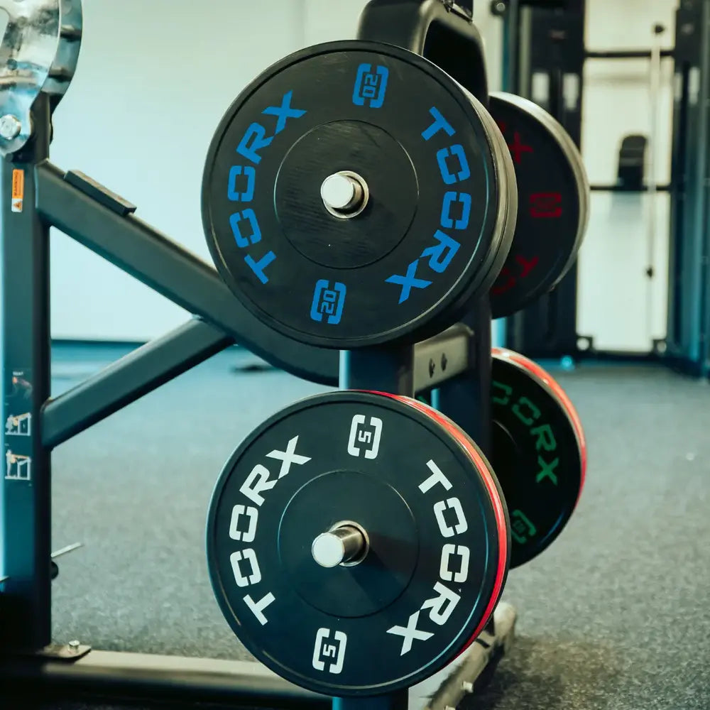 Toorx Fitness Bumper Plate - Professional Olympische Halterschijf - 10 kg