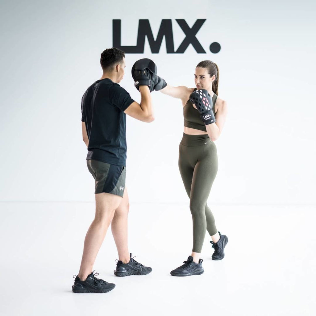 Lifemaxx LMX Boxing Bokshandschoenen - Leather Gloves