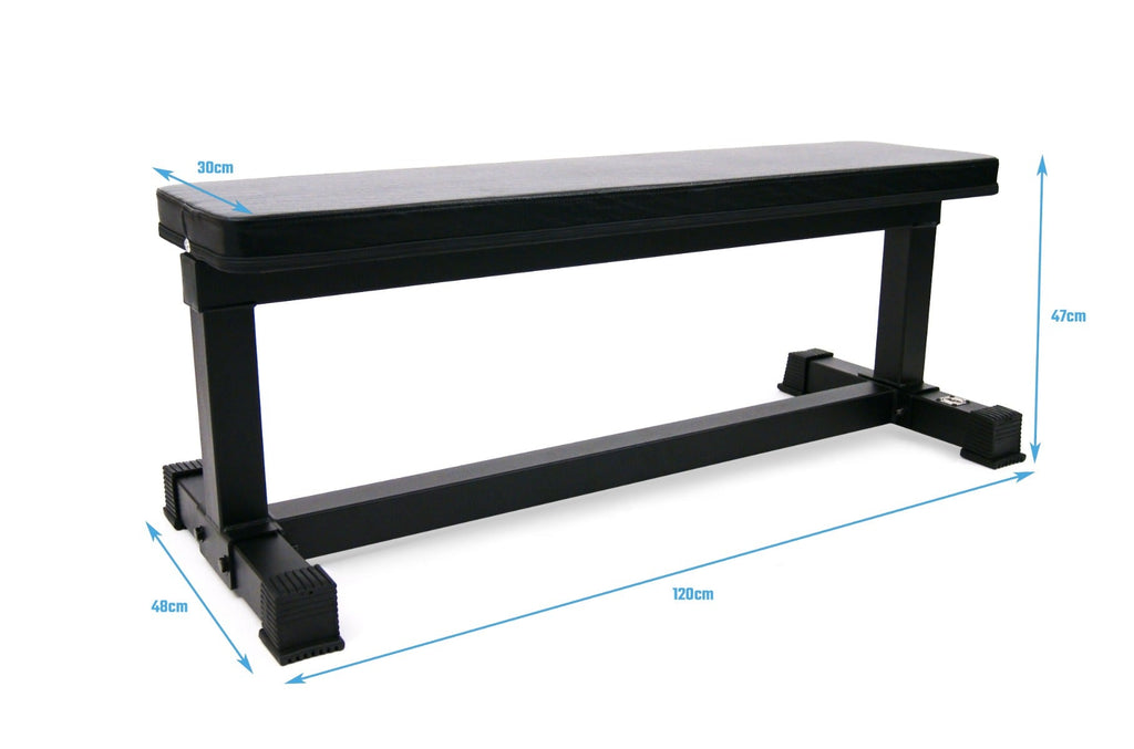 Muscle Power Flat Bench Heavy - Platte Fitnessbank