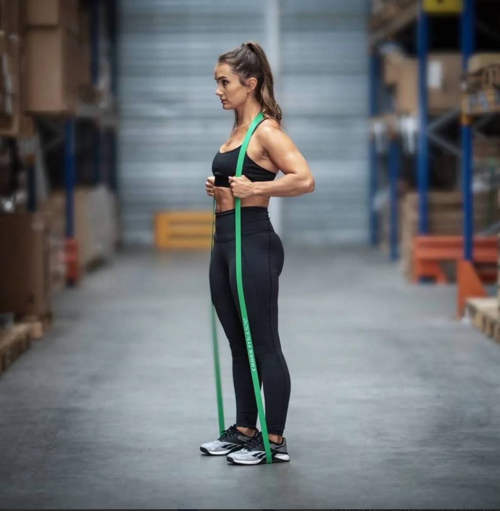 Lifemaxx Crossmaxx Resistance Band - Geel - Extra Licht