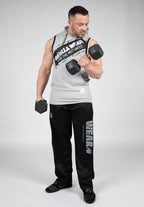 Gorilla Wear Loretto Hooded Tank Top - Grijs Gemeleerd