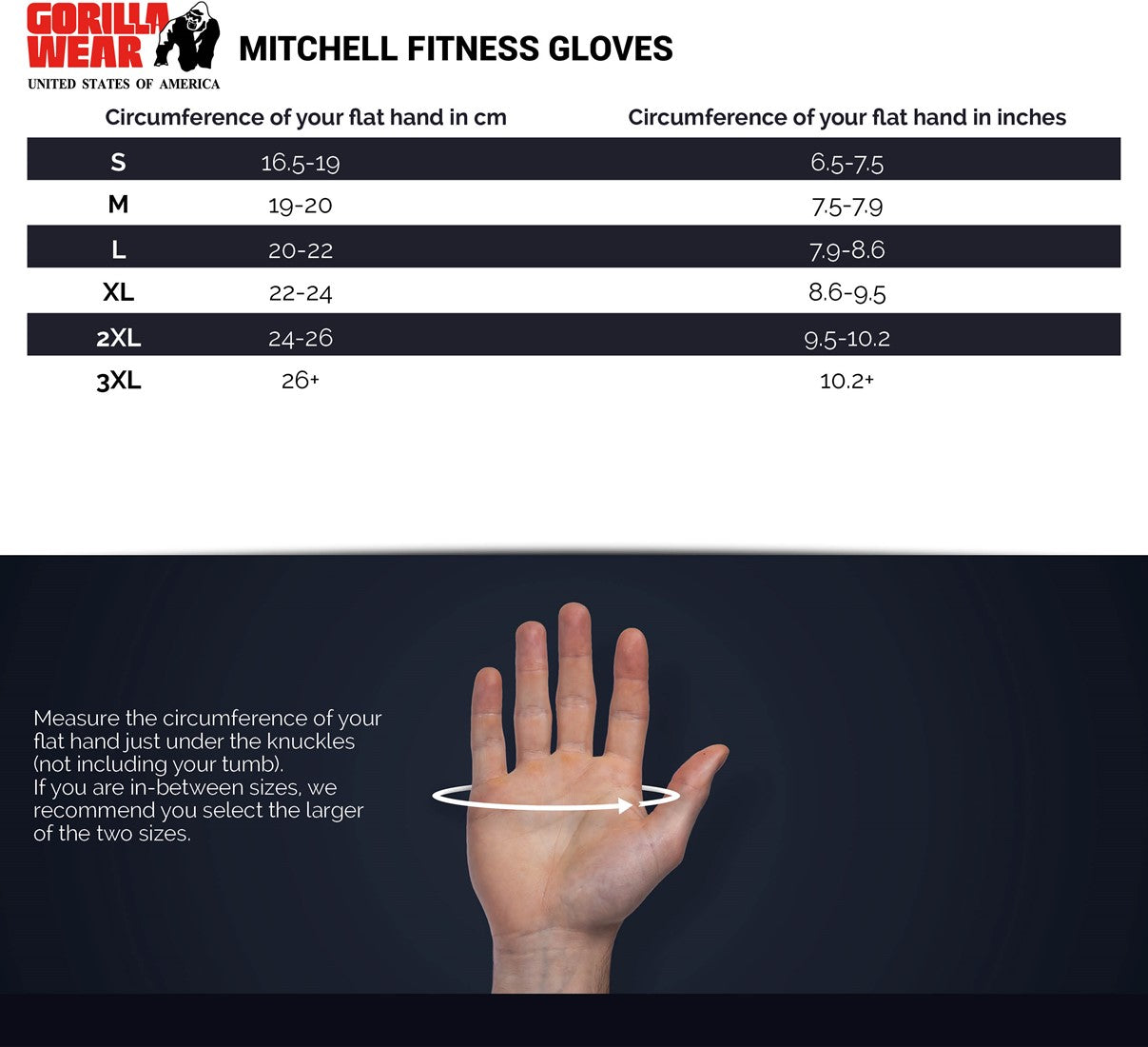 Gorilla Wear Mitchell Training Gloves - Fitness Handschoenen - Zwart/Rood