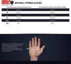 Gorilla Wear Mitchell Training Gloves - Fitness Handschoenen - Zwart/Blauw