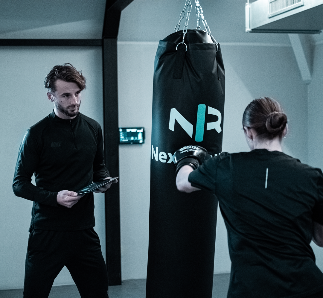 NextRound Smart Boxing Bag Inclusief Tablet Interface