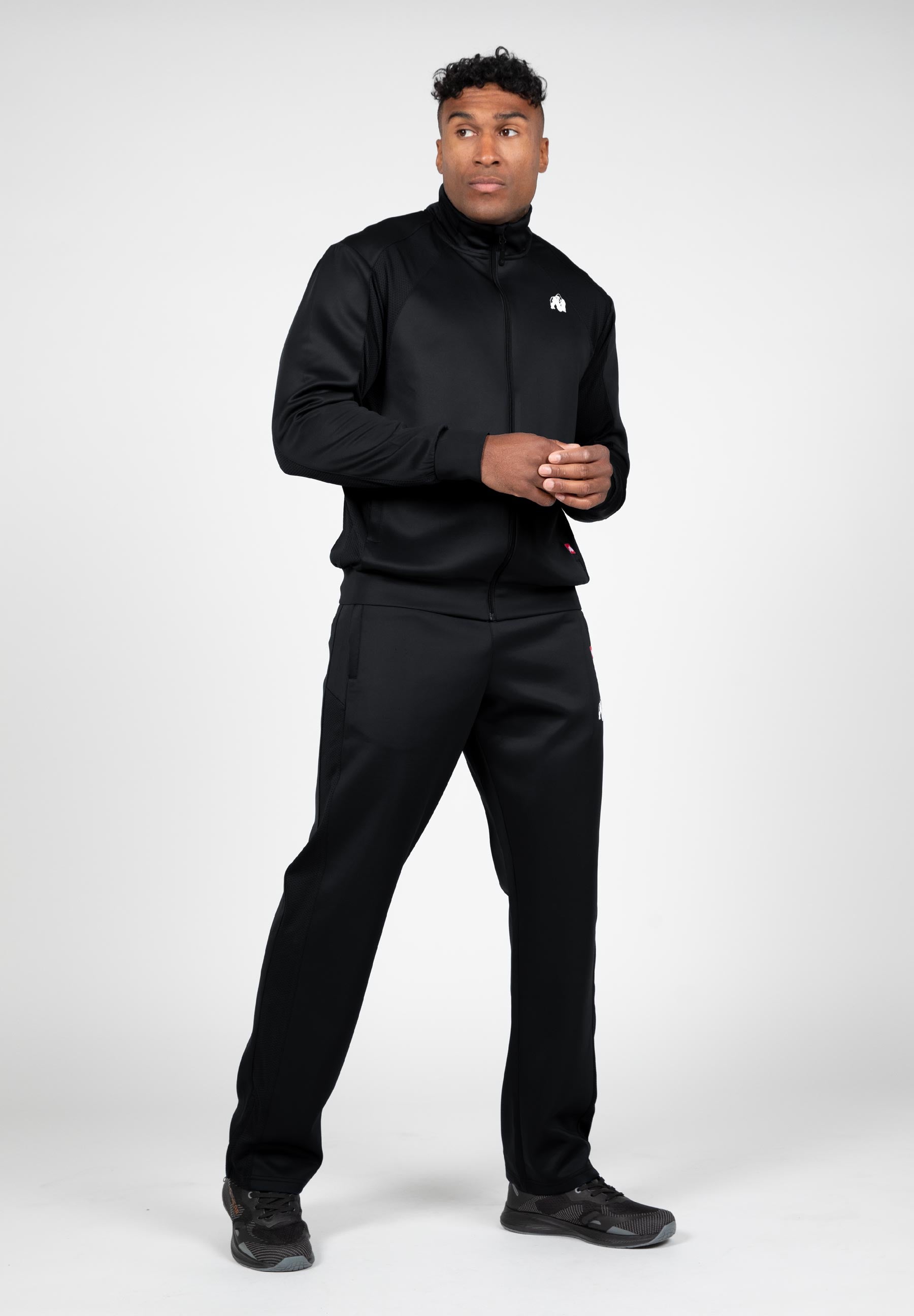 Gorilla Wear Tennessee Track Jacket - Trainingsjas - Zwart