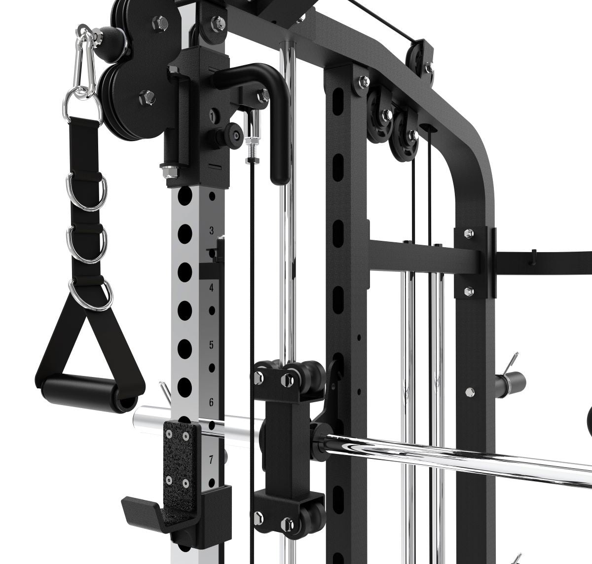 Toorx Professional ASX-4000 3-in-1 Smith Machine Rack + Legpress