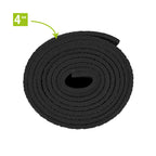 VirtuFit Premium Yogamat - 183 x 61 x 0,4 cm - Onyx Black