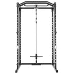 VirtuFit PR100 Power Rack met Lat Attachment - Squat Rack - Inclusief Pulley Station - Krachtstation