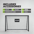 VirtuFit Voetbaldoel Premium - Heavy Duty Voetbal Goal - 180 x 120 x 60