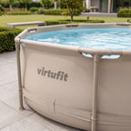 VirtuFit Zwembad Rond Ø305 x 76 cm - Beige - Compleet Pakket
