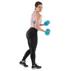 Gymstick Active Vinyl Dumbbell Set - Blauw - 2 x 1 kg