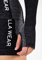 Gorilla Wear Selah Seamless Long Sleeve - Zwart