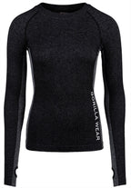 Gorilla Wear Selah Seamless Long Sleeve - Zwart