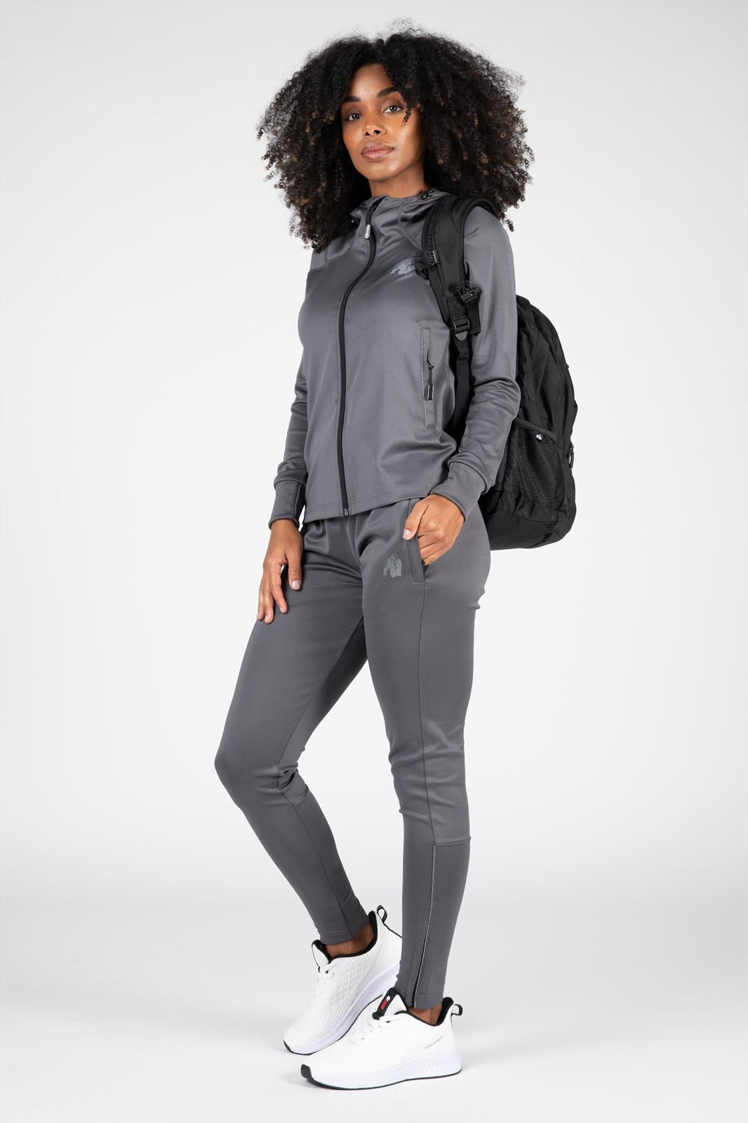 Gorilla Wear Halsey Trainingsjas - Track jacket - Grijs