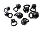 Muscle Power Gietijzeren Kettlebell - Zwart - 40 kg