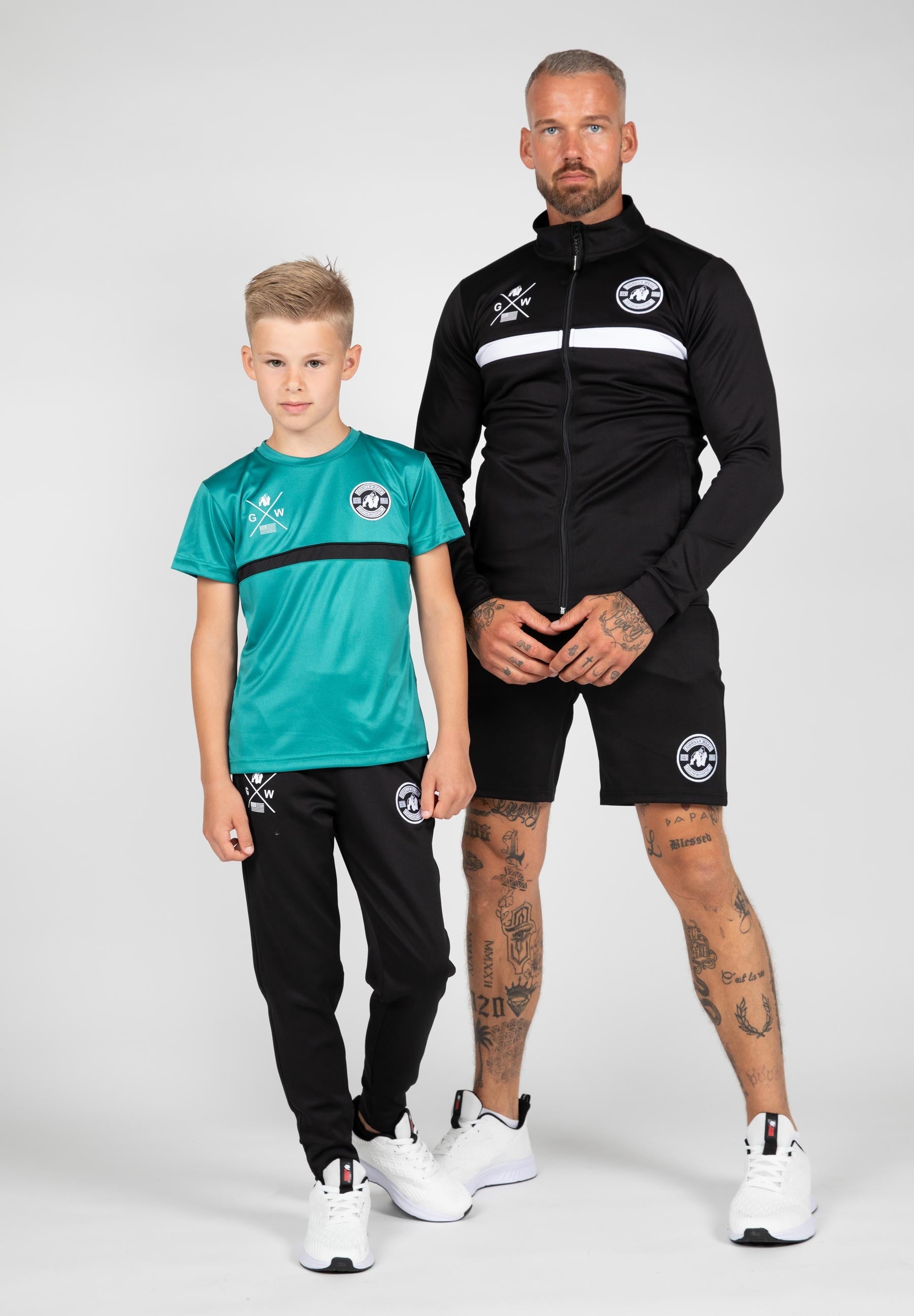 Gorilla Wear Vernon Kids T-shirt - Zwart