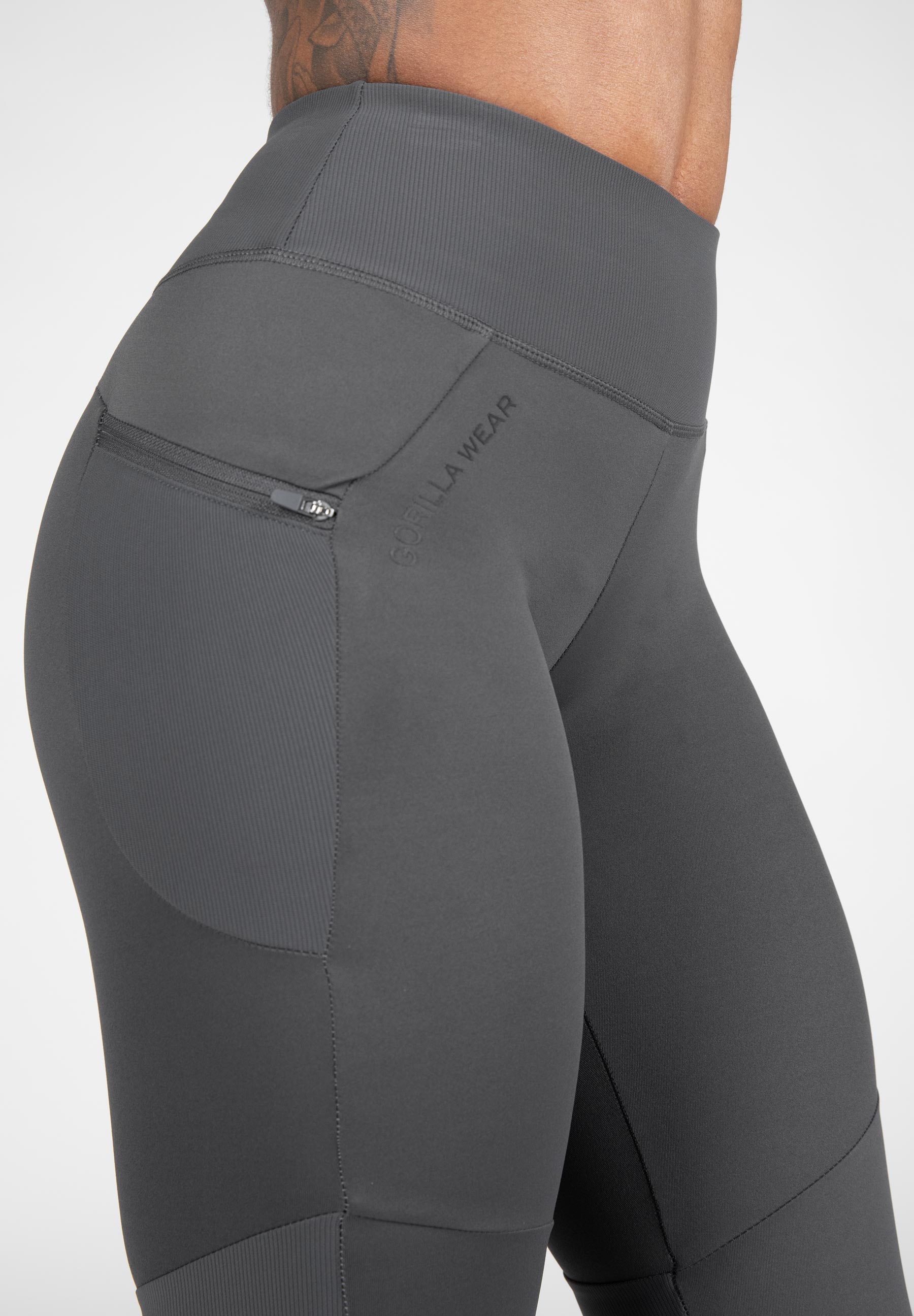 Gorilla Wear Monroe Cropped Leggings - Grijs