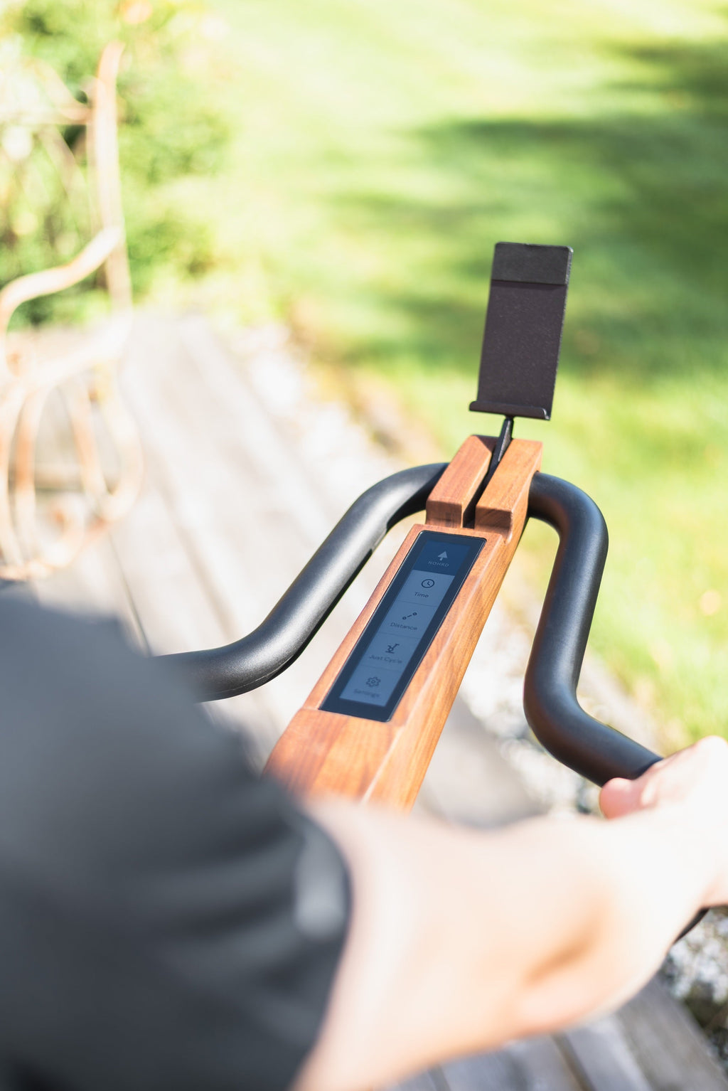 Nohrd Bike V2 Hometrainer - Vintage Eiken