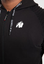 Gorilla Wear Georgia Zipped Hoodie - Zwart