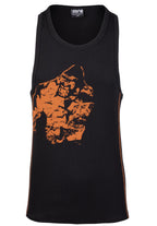 Gorilla Wear Monterey Tank Top - Zwart/Oranje