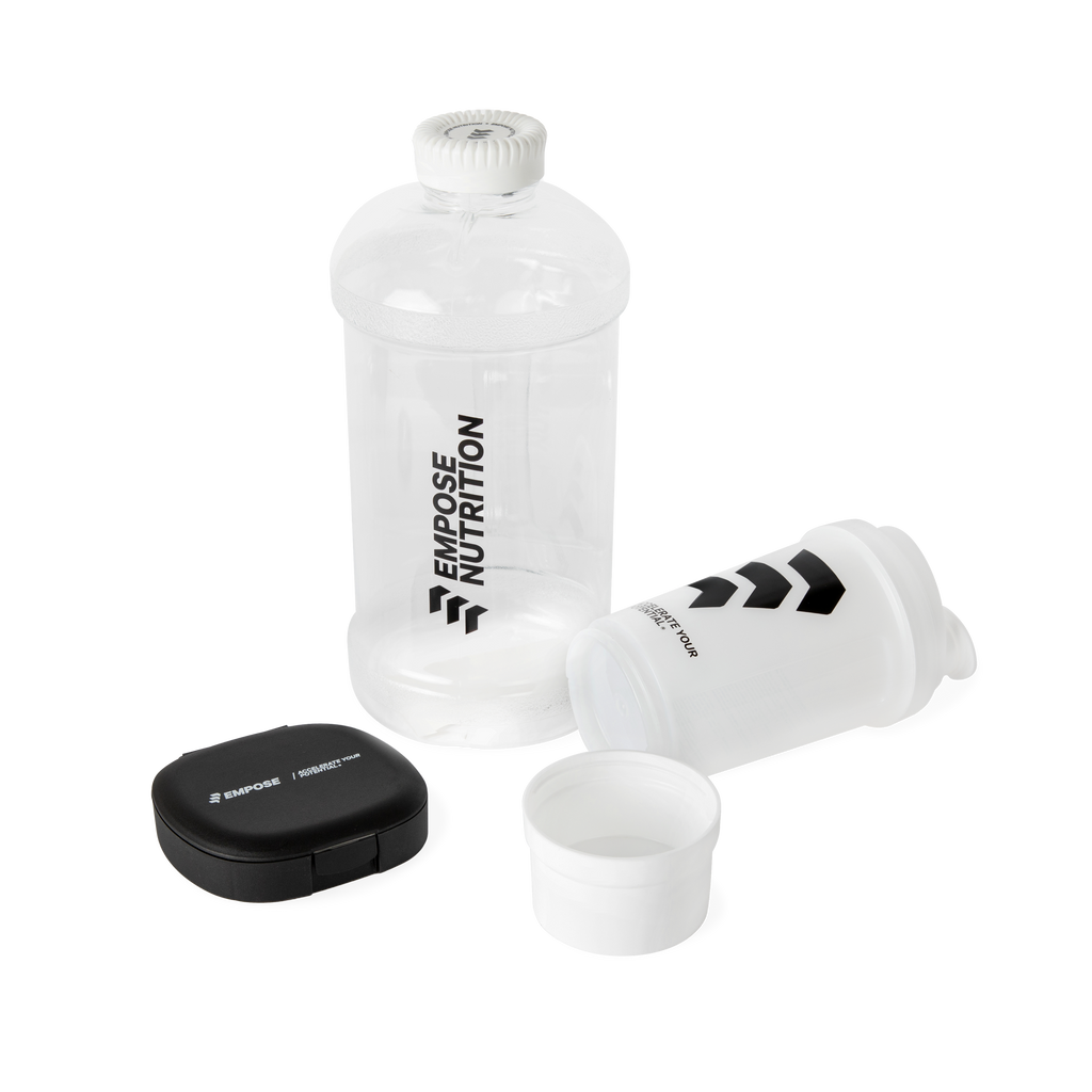 Empose Nutrition Pillbox - Pillendoosje voor Supplementen - Zwart