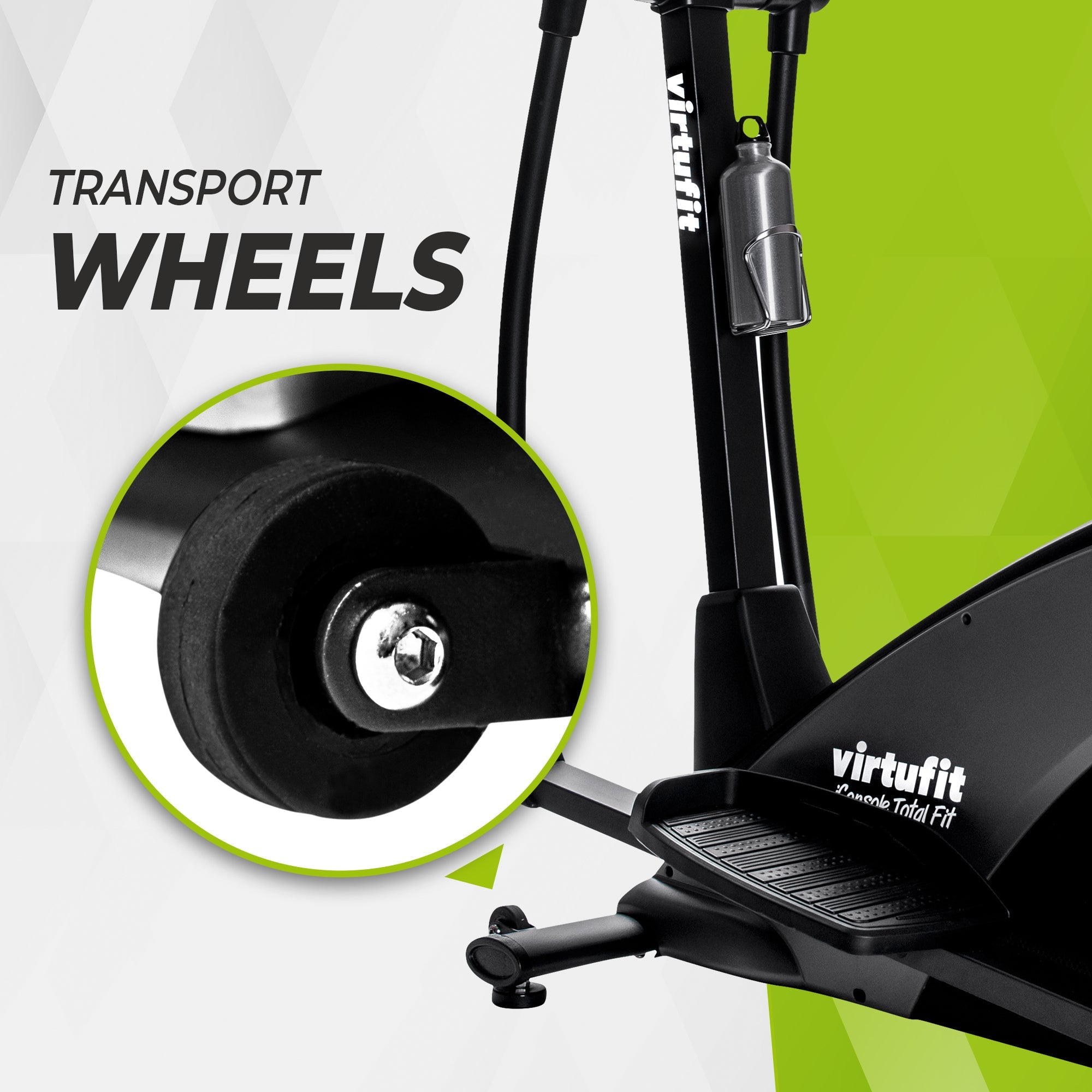 VirtuFit iConsole Total Fit Ergometer Crosstrainer