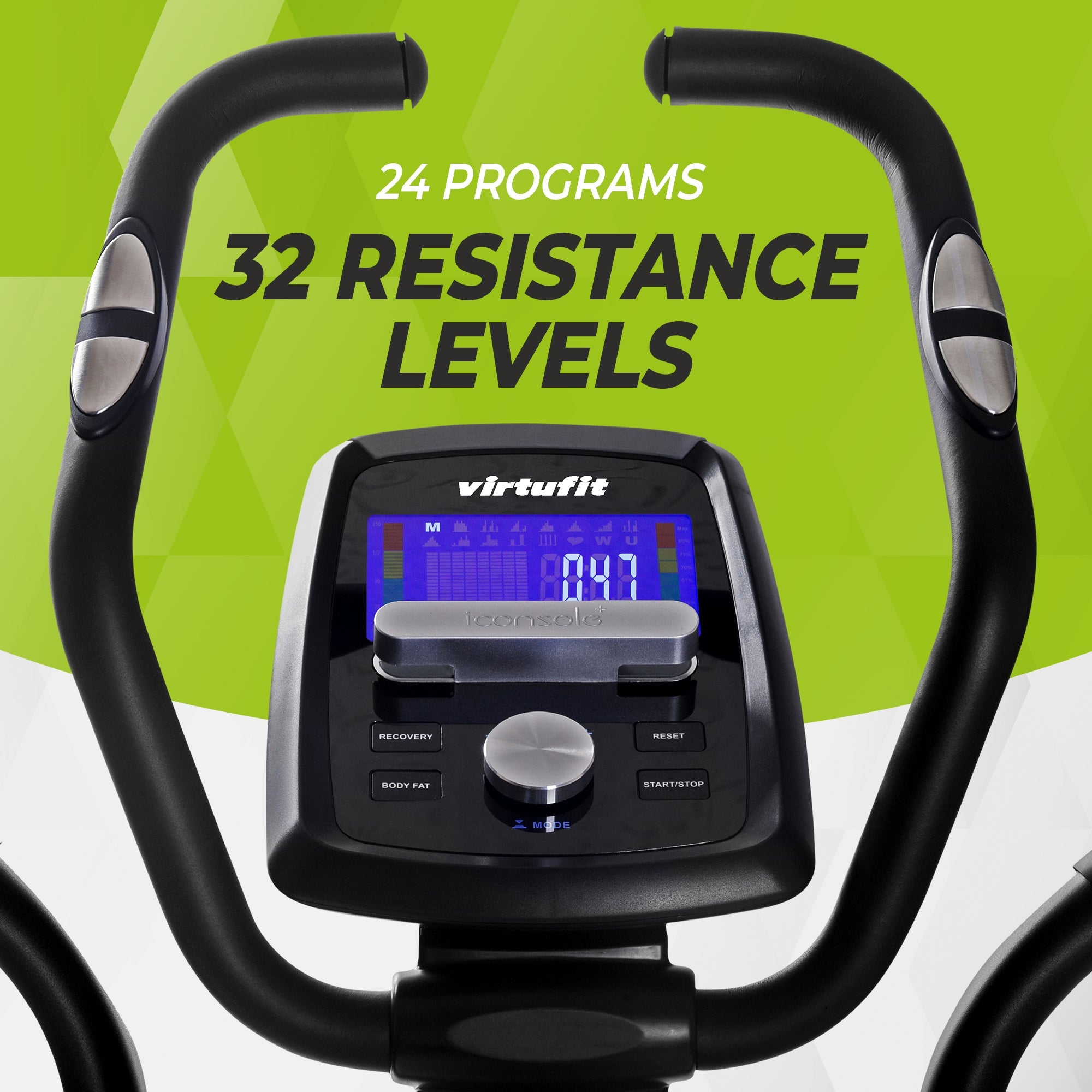 VirtuFit iConsole Total Fit Ergometer Crosstrainer