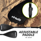 Virtufit Supboard Surfer 305 - Sand Beige - Inclusief Windzeil en accessoires