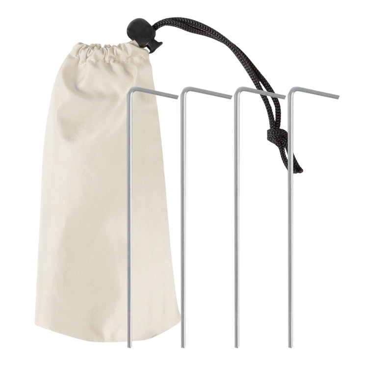 VirtuFit Strandparasol - Windscherm - Strandtent - 160 cm - Beige