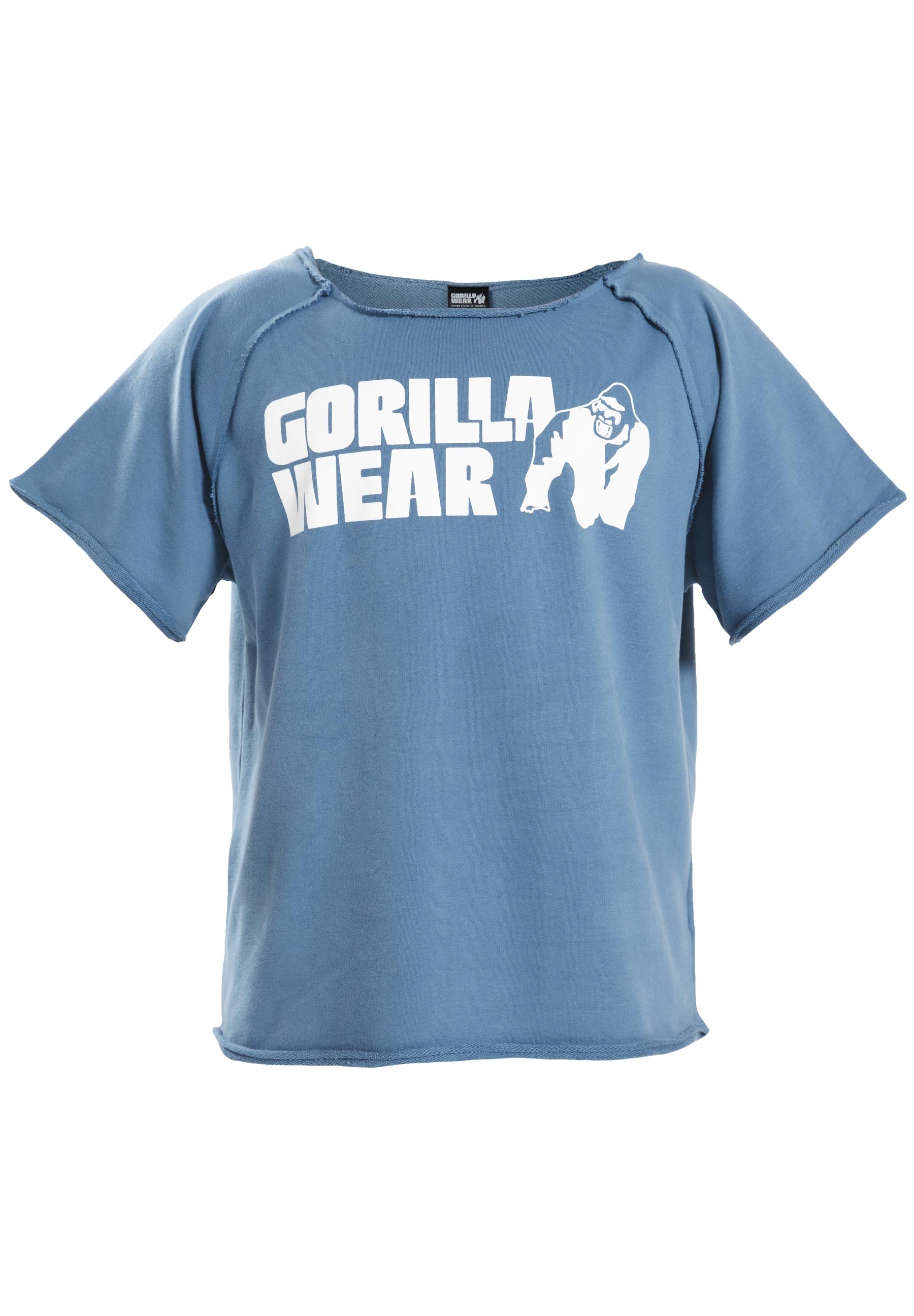 Gorilla Wear Classic Work Out Top - Coronet blauw