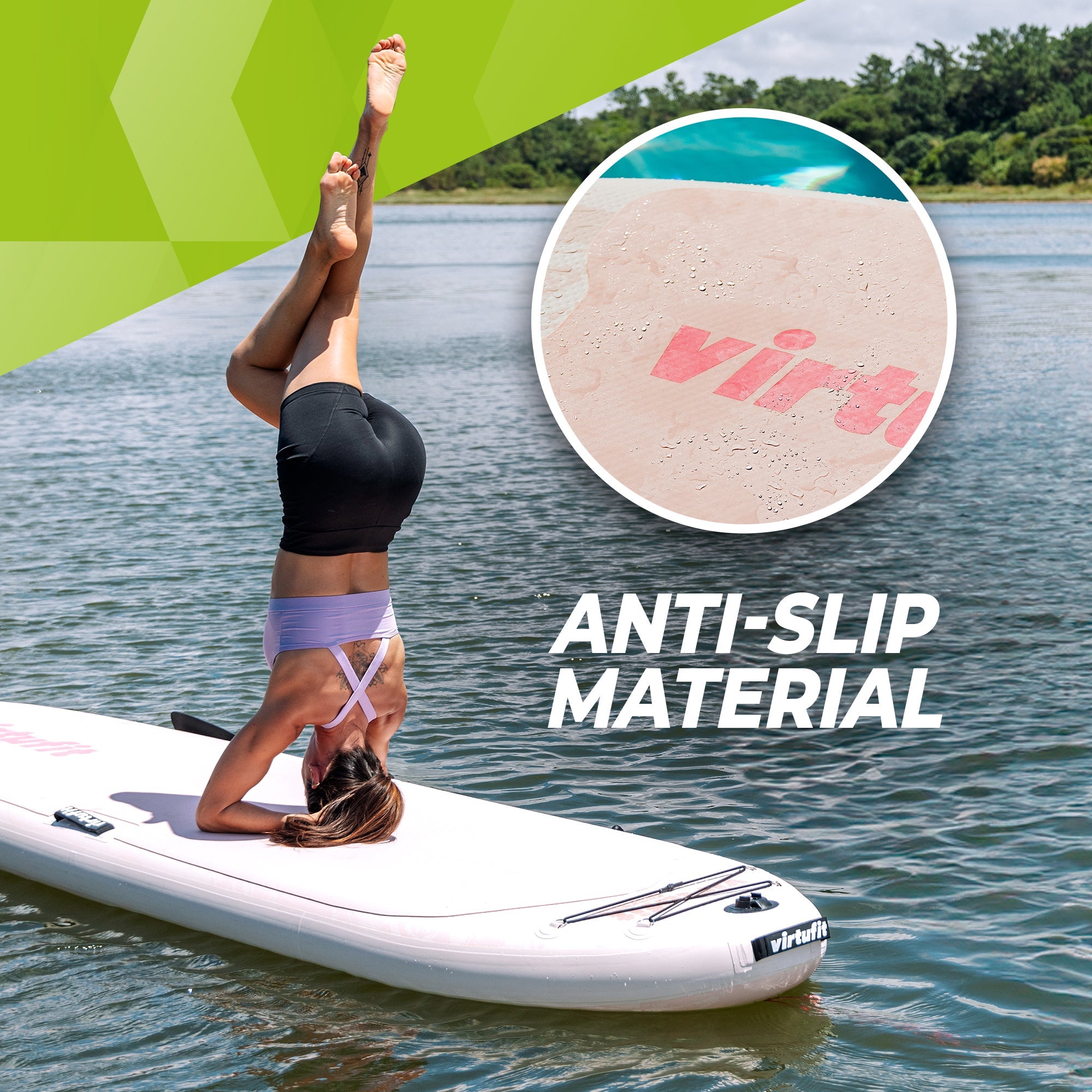 VirtuFit Supboard Ocean 275 - Turquoise - Met accessoires en draagtas