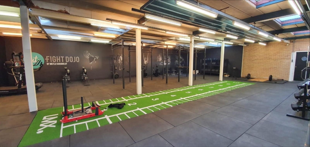 Flow Fitness Rubberen Tegel - 100 x 100 cm