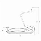 Nohrd Sprintbok V2 Loopband - Air Runner - Kersen