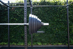 Muscle Power Olympische Halterschijf met Handgrepen - Rubber - 2,5 kg
