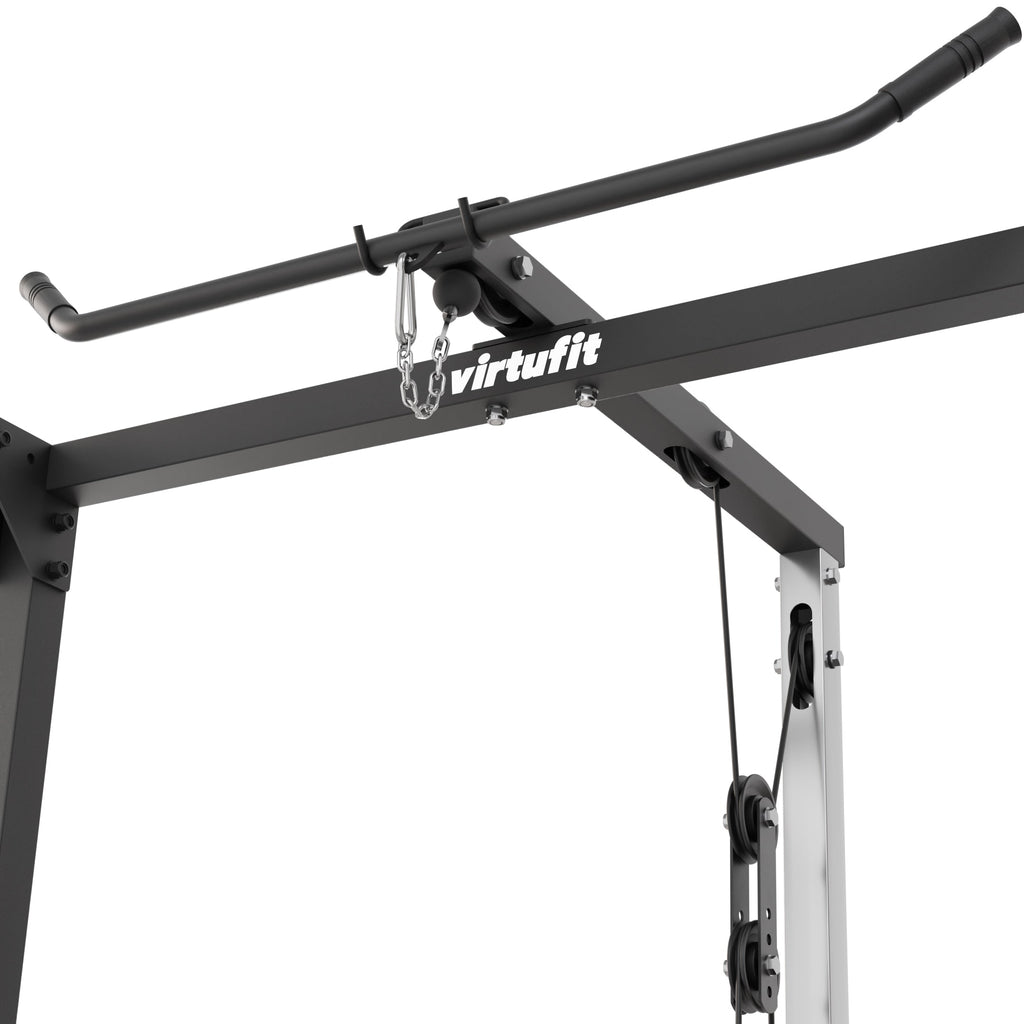 VirtuFit PR100 Power Rack met Lat Attachment - Squat Rack - Inclusief Pulley Station - Krachtstation