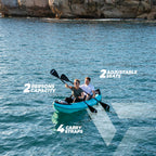 VirtuFit Kayak 335 set - Inclusief 2 peddels en pomp