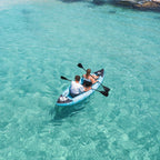 VirtuFit Kayak 335 - Turquoise - Met Kajak zitjes en draagtas - Tweedekans