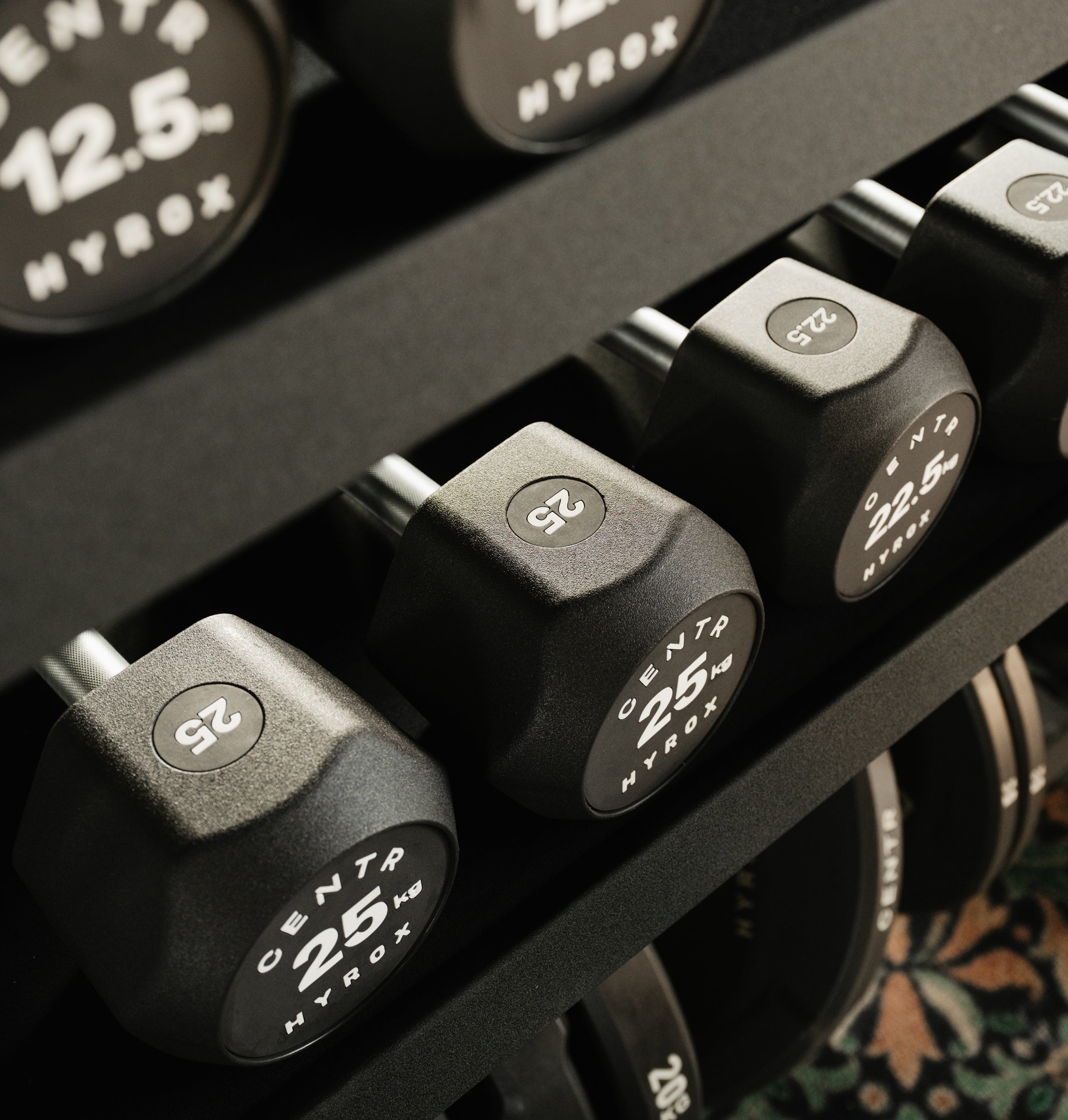 Centr x Hyrox Urethane Hexagon Dumbbell - 22,5 kg
