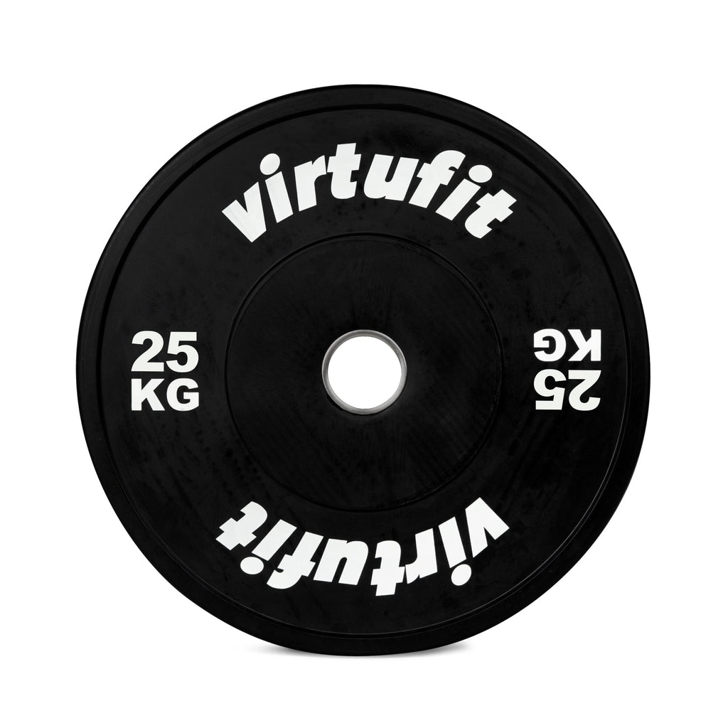 VirtuFit Bumper Plate Set - Olympische Halterschijven van Rubber - 150 kg